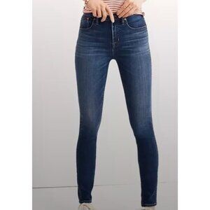 MADEWELL 9" high rise skinny jeans in patty wash size 25
